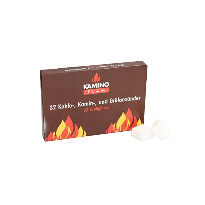 Kaminoflam Grillanznder Wrfel 32 Stck Kaminanznder Kohleanznder Grill Anznder Fr Kohle Holz Feueranznder Fr Grillkamin Ofen