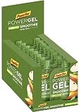 16 bolsas por caja Powerbar PowerGel Smoothie Puté de Frutas Energética Vegan y Sin Gluten Sabor Plátano y Arándano - 16 Unidades