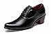 Produktbild Männer Casual Derby Schuhe Neue Spitzen Business Kleid Schuhe Britische Hochzeit Schuhe ( Color : Black 2 , Size : 42 )