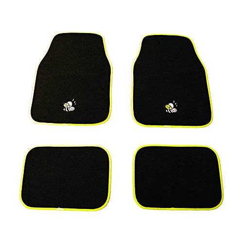 Preisvergleich Produktbild Carpoint 0318180 Fussmatten uni 'Biene'