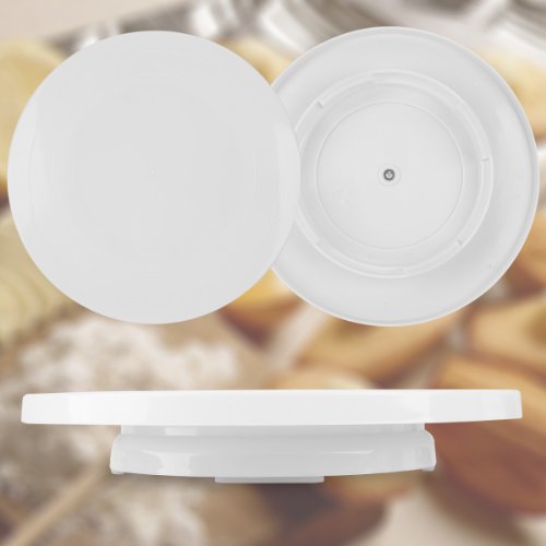 11PCS in 4, Zuckerguss und Zuckerkunst Dekorieren Drehbare Tortenplatte zum Verzieren von Torten glatter Schneiden &Cutter Tool Kit - 5