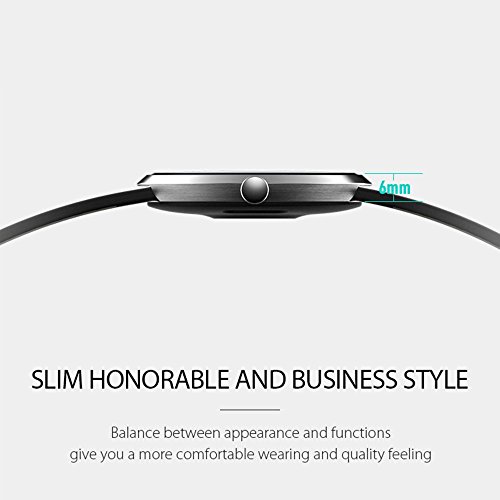 KOBWA Fitness Armband, Bluetooth 4.0 Fitness Tracker mit Pulsmesser, Blutdruckmessgerät, Schrittzähler, Schlafanalyse, Push-Message, IP67 Wasserdicht Ultra Dünne Aktivitätstracker für Android und IOS - 8