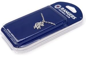 RANGERS F.C. Rangers FC Official Product Silver Plated Jewellery Pendant & Chain CLUB CREST