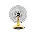 Produktbild Sunny 300mm / 12 Zoll Desktop Fan Elektrische Oszillierende Arbeitsplatte Schreibtisch Tisch Luftkühlung Fansockel Fans (Gelb/Blau) (Farbe : Gelb)