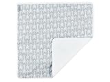 KraftKids Wickelunterlage weiße Pfeile auf Grau wasserundurchlässig - 2