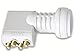 Produktbild Smart Titanium Universal TQS Quad-LNB Teilnehmer-Anzahl: 4 Feedaufnahme: 40mm mit Switch