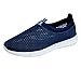Produktbild ZIYOU Herren Segelschuhe Hohl Mesh Atmungsaktive Turnschuhe Outdoorschuhe Golfschuhe Aqua Schuhe(Dunkelblau,40 EU)