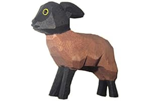 LOTTE SIEVERS-HAHN Lotte Sievers Hahn 1540 Schaf Lamm stehend dunkel