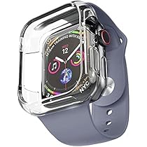 Hoco Ice Crystal Silicone Watch Band \u0026 Case Size (42/44 mm) For Apple Watch  Series 1/2/3/4/5/6 - Bllue: Buy Online at Best Price in Egypt - Souq is now  Amazon.eg