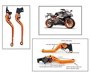 AOWbikes KTM Series Clutch and Brake Levers - 6 Positions Adjustable levers for KTM Duke1190, black