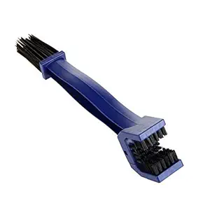 A4s Automotive & Accessories Motorcycle/Cycle Chain Cleaner Brush (Blue) 1 PCS