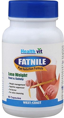 HealthVit FATNILE Natural Fat Burner with Garcinia Cambogia 60 Capsules RS.197 (34.00% Off) - Amazon
