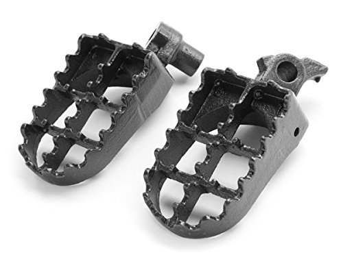 Motocross Dirt Bike Rider MX Racing Passenger Footrests Foot Pegs Motor Foot Rests 2PCS Fit For 1999 2000 2001 2002 2003 2004 2005 2006 2007 2008 2009 2010 2011 2012 2013 Yamaha YZ125