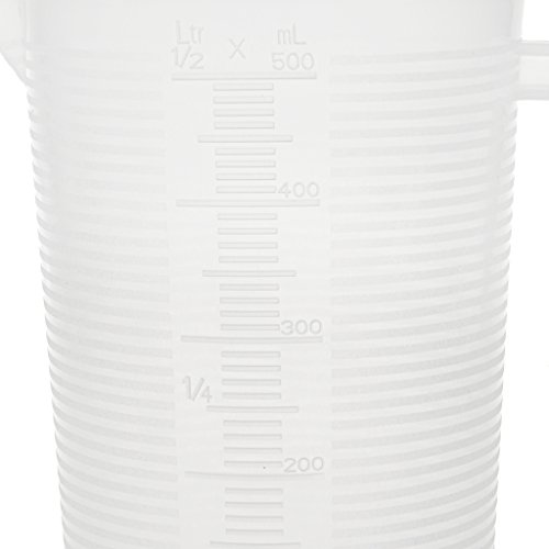Generic Durchsichtigen Kunststoff Küche Messbecher Flüssigkeit Skala Messbecher – Klar, 500ml - 9