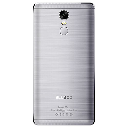 BLUBOOÂ® Maya Max 4G Ã¨ Uno Smartphone con Sistema Operativo Android 6.0 Display da 6 Pollici HD, Affiancato da Un Processore Mediatek MTK6750 Octa Core da Ben 1.5 GHz, 3 GB RAM e 32 GB di Memoria Espandibile, Fotocamera Esterna da 13 MP + 8.0 MP Camera Interna, 4200 mAh Batteria e Sensore di Impronte Digitali [Grigio]