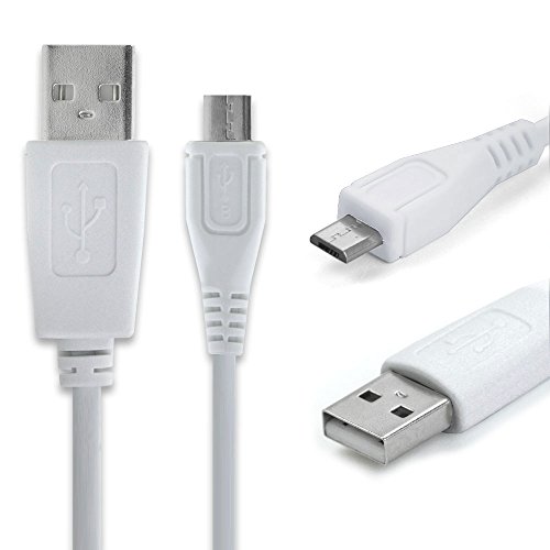 CELLONIC® Datenkabel USB (0,95m) für Samsung Galaxy View / Galaxy Tab 3 / 4 / A / E / S / S2 / Galaxy Note (micro USB (2.0) (Micro USB auf USB A (Standard USB)) USB Kabel Ladekabel weiß