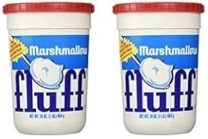 Marshmallow Fluff 16 oz Plastic Tub (Pack of 2)