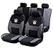 Produktbild Autositzbezug + gratis Sticker, FC Bayern München FCB, Car Seat Cover