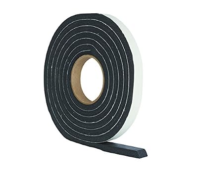 STORMGUARD Mousse de caoutchouc Jumbo calfeutrement (extra large + extra épais pour les grandes lacunes) - 3,05m Noir