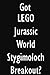 Produktbild Got LEGO Jurassic World Stygimoloch Breakout: LEGO Jurassic World Stygimoloch Breakout Diary Journal