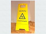 Warnschild Vorsicht Rutschgefahr