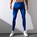 Produktbild Swallowuk Herren Leggings Fitness Hose Jogginghosen Trainingshose Pants Outdoor Sweatpants Männer Slim Fit Laufhose Thermo Hosen (L, Blau)