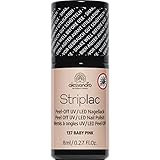 Alessandro Striplac 78-337 - Esmalte UV / LED, color rosa (137 baby pink), 8 ml, 1 unidad