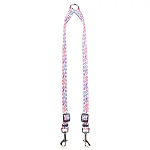 Yellow Dog Design Voter Dog Coupler Dog Leash-Size Large-1 inch Wide and 12 to 20 inches Long