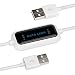 Produktbild Easy-Link USB 2.0 Link-Kabel Daten-Kabel PC zu PC / Windows zu Windows Direkt Transfer Copy, 1.5M USB 2.0 Data Link Data Transfer Cable from PC to PC for Windows