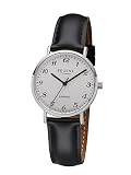 REGENT Damen Analog Quarz Uhr mit Leder Armband 12111199