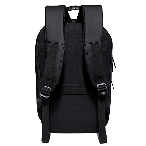 15 6 inch Laptop Backpack with USB Charging Port  Men Waterproof Anti Theft Canvas Daypack for College Business Bag