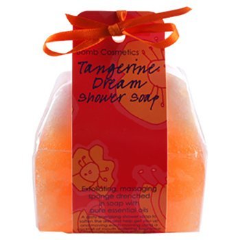Preisvergleich Produktbild Bomb Cosmetics Duschseife mit Schwamm TANGERINE DREAM