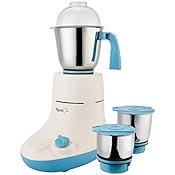 Pigeon by Stovekraft Torrent 750-Watt Mixer Grinder with 3 Jars (Cream)