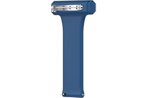 Fcnjsao 20mm Watchband Watch Nurse Watch Convenient Band Midwives Doctor Healthcare Silicone Strap Fashion