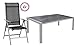 Produktbild acamp Gartenmöbel Set 5-teilig 4 Klappsessel und ein Extensio Gartentisch 180x80 cm