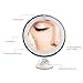 RUIMIO Makeup Mirror 7X Magnifying Lighted Makeup Mirror with Suction Base