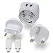 Produktbild Extrastar Ladegerät 2 USB Ports mit Reisestecker Adapter für England Netzteil mit Lightning/Micro-USB Ladekabel CMTC43