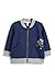 ESPRIT Baby-Boys 095EEBJ003 Dino SS Sweatshirt, Blue (Navy), 3-6 Months (Manufacturer Size:68)