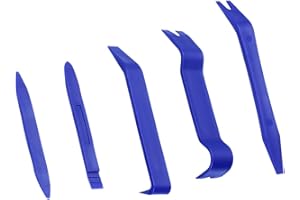 Manelord Outil Demontage Garniture, 5 PCS Outil Demontage Garniture Voiture Universal Outil Démontage Installation Audio Garniture Intérieure
