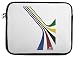 Produktbild Retro Stripes Laptop Case 13" 14" 15" 15