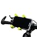 Produktbild LaDicha Bikight Fahrrad Handy Halterung 360 Verstellbare X-Grip Mountain Bike Handyhalter Bis 5,5 Zoll-Dunkelgrün