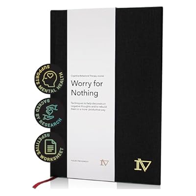 Worry Iv Nothing: A Discreet, Guided Anxiety Journal | Journal With Prompts To Calm Anxiety & Improve Mental Health | Promotes Stress Relief & Self Care