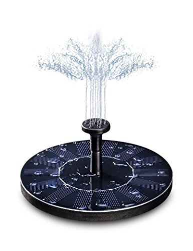 Wosonku Solar Power Fountain Pump Water Feature Pool Pump Fountain Garden Pond Decoration