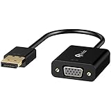 DP to VGA, Rankie Gold Plated DisplayPort DP to VGA Male to Female Adapter - R1142