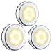 Produktbild Nachtlicht mit Bewegungsmelder, LED Lichter, Auto ON/OFF Lichtsensor, Bewegungssensor für Kinderzimmer, Schlafzimmer, Küche, Flur, Schrank, Orientierungslicht(3 Stück, 6 LEDs, Warmes Weiß)