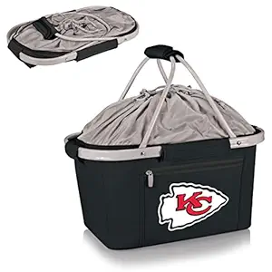 NFL Kansas City Chiefs Metro Insulated Basket, Black