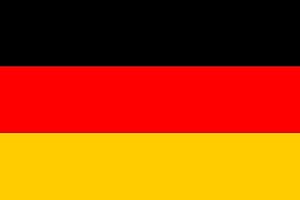DIPLOMAT-FLAGS Flag of Germany | Landscape Flag 20x30 cm | 0.06qm for Diplomat Car Flags Flags