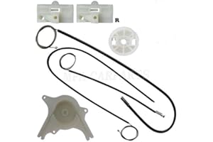 CLAK MERCEDES VITO ELECTRIC WINDOW REGULATOR REPAIR KIT FRONT RIGHT SIDE,WINDOW REGULATOR CABLES,CLIPS,PULLEY