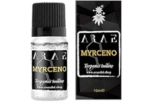 ARAE - Terpène Pur Myrcène - 100% pure organique de qualité alimentaire, fabriqué en Espagne, qualité GMP, 10ml