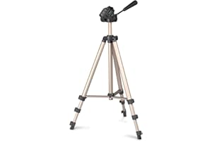 ‎HAMA Hama Statyw do aparatu i kamery Star 75 (głowica obrotowa, 42,5-125 cm, tripod, 3 nogi, aluminium) beżowy